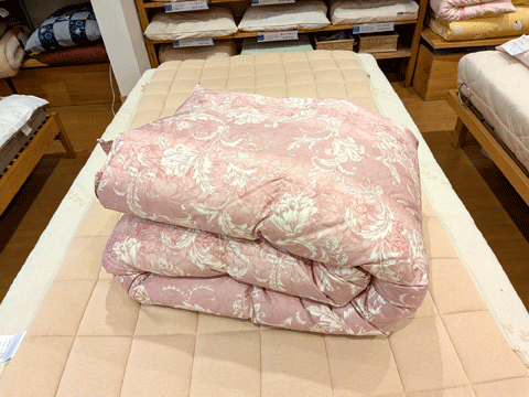 羽毛布団仕立て替えリフォーム　三重県熊野市向井ふとん店