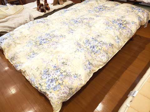 羽毛布団仕立替えリフォーム事例　三重県熊野市向井ふとん店