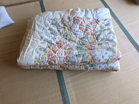 和歌山県古座川町からご注文打ち直し仕立替え 三重県熊野市向井ふとん店