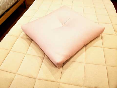 サイズオーダー手作り座布団　三重県熊野市向井ふとん店