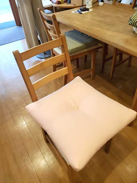 オーダーメイド手作り座布団　三重県熊野市向井ふとん店