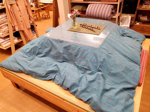 三重県伝統工芸市木木綿手作りこたつ布団　三重県熊野市向井ふとん店
