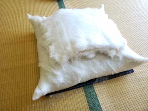 市木木綿サイズオーダー手作り座布団　三重県熊野市向井ふとん店