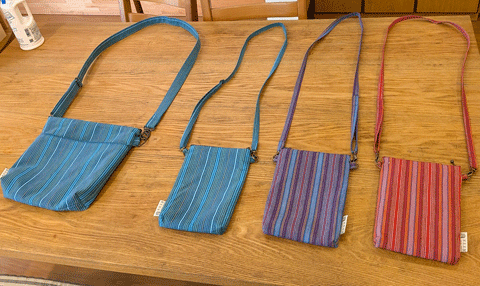 オーダーメイド市木木綿手作りバッグ　三重県熊野市向井ふとん店