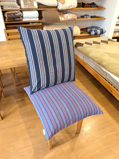 柄を選んでオーダーメイド、市木木綿座布団（カバータイプ）