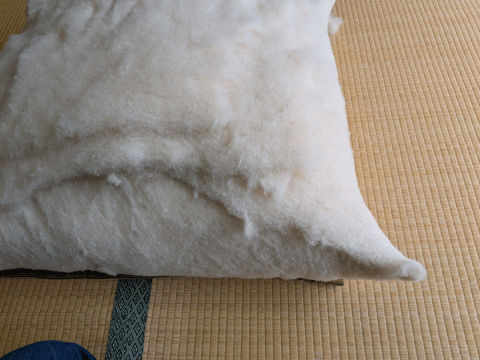 大分県からご注文打ち直し手作り座布団 三重県熊野市向井ふとん店