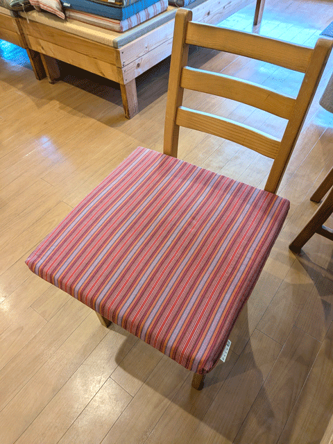 還暦お祝いオーダーメイド市木木綿お尻が痛くない座布団 三重県熊野市向井ふとん店