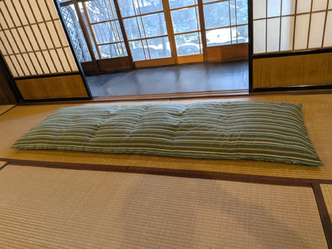 奈良県吉野郡からご注文、オーダーメイド市木木綿手作こたつ布団 三重県熊野市向井ふとん店