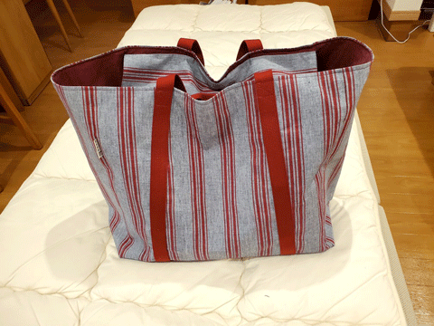 オーダーメイド市木木綿剣道防具袋 三重県熊野市向井ふとん店