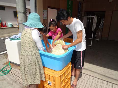 洗濯教室　三重県熊野市向井ふとん店